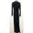 Langes, elegantes Langarmkleid für Damen (S/M EINHEITSGRÖSSE) ITALIAN FASHION IMPCF2316466
