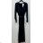Langes, elegantes Langarmkleid für Damen (S/M EINHEITSGRÖSSE) ITALIAN FASHION IMPCF2326635