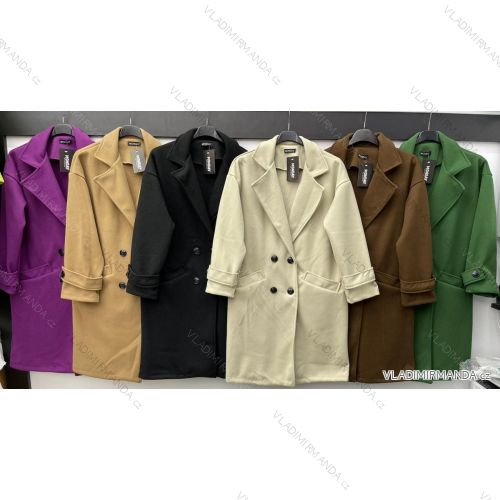 Langärmliger Damenmantel in Übergröße (2XL/3XL EINHEITSGRÖSSE) ITALIAN FASHION IMWB231226