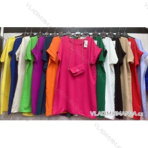 Langes Sommerkleid für Damen mit Trägern (S / M ONE SIZE) ITALIAN FASHION IMWA221623