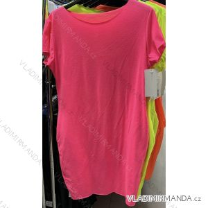šaty klasik krátký rukáv dámské (S/M ONE SIZE) ITALSKÁ MÓDA IMM210152