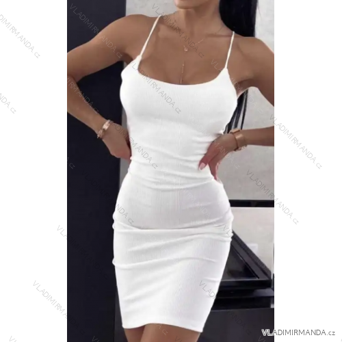 Elegantes trägerloses Damenkleid (S/M EINHEITSGRÖSSE) ITALIAN FASHION IMPCF2322568-22