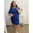 Kurzärmliges Oversize-Kleid für Damen in Übergröße (3XL/4XL ONE SIZE) ITALIAN FASHION IMC23132