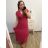 Elegantes, ärmelloses langes Kleid von Icecool für Damen (M/L, XL/XXL) AINUOSI ITALIAN FASHION IMB237793