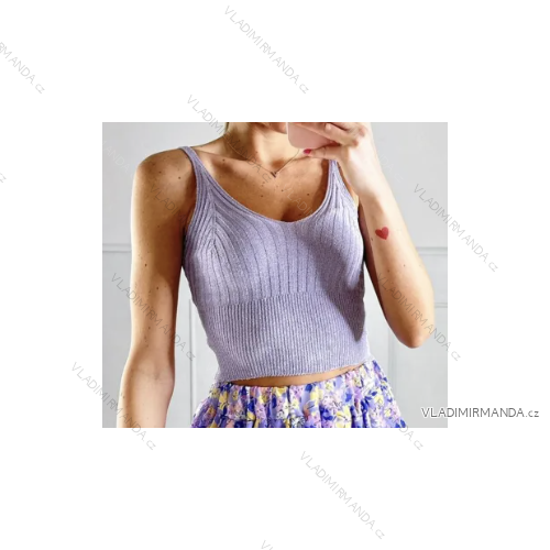Trägerloses Crop-Top für Damen (Einheitsgröße S/M) ITALIAN FASHION IMPBB23Y18010