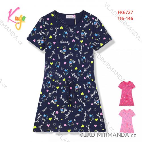 Kurzarmkleid mit Pailletten Kinder Teen Girls (116-146) KUGO BS3279