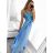 Langes, elegantes, ärmelloses Damenkleid (Einheitsgröße S/M) ITALIAN FASHION IMPLP2357280016
