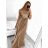 Langes, elegantes, ärmelloses Damenkleid (Einheitsgröße S/M) ITALIAN FASHION IMPLP2357280016