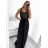 Langes, elegantes, ärmelloses Damenkleid (Einheitsgröße S/M) ITALIAN FASHION IMPLP2357280016