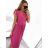 Kurzärmliges Sommerkleid für Damen (S / M ONE SIZE) ITALIAN FASHION IMWB22017