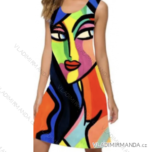 Ärmelloses Sommerkleid für Damen (S/M EINHEITSGRÖSSE) ITALIAN FASHION IMPGM233191