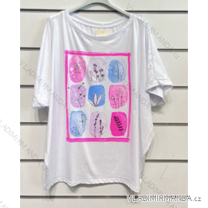 Kurzarm-T-Shirt für Damen (Einheitsgröße S/M) ITALIAN FASHION IMPSH2323063B