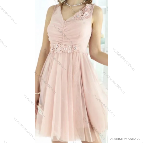 Elegantes ärmelloses Partykleid für Damen (S/M EINHEITSGRÖSSE) ITALIAN FASHION IMPSH238792