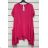 Damen-Tunika mit kurzen Ärmeln in Übergröße (Einheitsgröße S/M) ITALIAN FASHION IMPSH2322064A