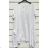 Damen-Tunika mit kurzen Ärmeln in Übergröße (Einheitsgröße S/M) ITALIAN FASHION IMPSH2322064A