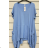 Damen-Tunika mit kurzen Ärmeln in Übergröße (Einheitsgröße S/M) ITALIAN FASHION IMPSH2322064A