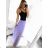 Chiffon Rock Long Ladies (uni sl) ITALIENISCHER MODUS IM319678 S/M hellrosa