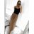 Chiffon Rock Long Ladies (uni sl) ITALIENISCHER MODUS IM319678 S/M hellrosa