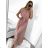 Kleid mit 3/4 Ärmeltasche für Damen (uni sl) ITALIAN Fashion IM3181746
