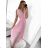 Kleid mit 3/4 Ärmeltasche für Damen (uni sl) ITALIAN Fashion IM3181746