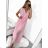 Kleid mit 3/4 Ärmeltasche für Damen (uni sl) ITALIAN Fashion IM3181746