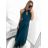 Langes, elegantes, ärmelloses Partykleid für Damen (Einheitsgröße S/M) ITALIAN FASHION IMM22FS52701 S/M weiß