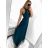 Langes, elegantes, ärmelloses Partykleid für Damen (Einheitsgröße S/M) ITALIAN FASHION IMM22FS52701 S/M weiß