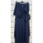 Elegantes, ärmelloses langes Sommerkleid für Damen (S/M Einheitsgröße) ITALIAN FASHION IMPSH233185 růžová starorůžová S / M