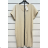 Damenkleid mit Gürtel, kurzärmelig (S/M EINHEITSGRÖSSE) ITALIAN FASHION IMPSH2310525