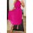 Ärmelloses Sommerkleid für Frauen (uni sm) ITALIAN FASHION IMD20550
