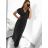 Šaty košilové dlouhý rukáv dámské (S/M ONE SIZE) ITALSKÁ MODA IMB229927 XL/2XL grün