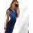 Šaty košilové dlouhý rukáv dámské (S/M ONE SIZE) ITALSKÁ MODA IMB229927 M / L rot