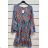 Langarmkleid für Damen (S/M EINHEITSGRÖSSE) ITALIAN FASHION IMPSH235001V