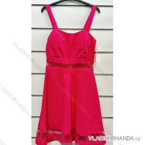 Trägerloses Sommerkleid für Damen (Einheitsgröße S/M) ITALIAN FASHION IMPSH23V2796A