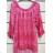 Damen-Tunika mit langen Ärmeln in Übergröße (Einheitsgröße S/M) ITALIAN FASHION IMPSH237616