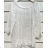 Damen-Tunika mit langen Ärmeln in Übergröße (Einheitsgröße S/M) ITALIAN FASHION IMPSH237616